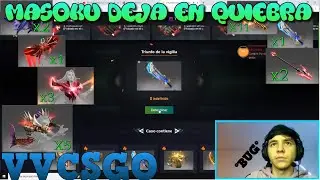 MASOKU DEJA en QUIEBRA A VVSCGO GANA 1000$ DOLARES | DOTA