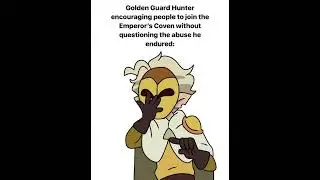 Hunter as the Golden Guard #TheOwlHouse #Toh #OwlHouse #Hunter #GoldenGuard