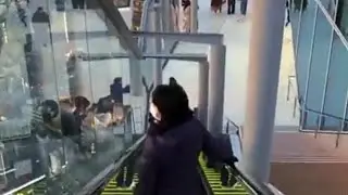 The view from the Umeda Sky building in Osaka, Japan