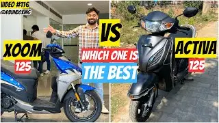Xoom 125 VS Activa 125 comparison | Best scooter in 125cc of2025 | Detailed comparison | dbunboxing