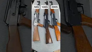 AK 47 Airsoft 50, 100, 300$