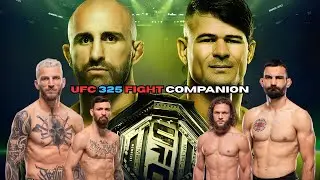 UFC 325 Fight Companion