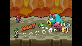 Mario and Luigi Bowser's Inside Story Episode 8 Durmite Boss Fight