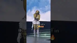 Coco&rsquo;s NEW RIFF on Brandy & Monica&rsquo;s Tour #cocojones #theboyisminetour