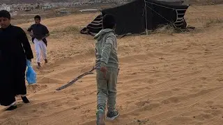 رحلة برية ضحك 😂