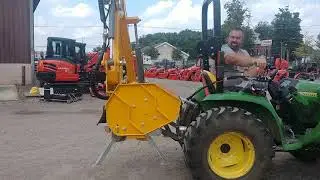 Boom Flail Mower for Compact Tractor