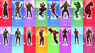 MegaMix №8, All Characters from the past week in one video, DC Marvel Tiles Hop