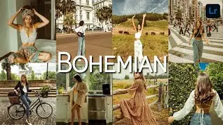 Bohemian preset | Boho inspired tone | Lightroom mobile Tutorial + free DNG file