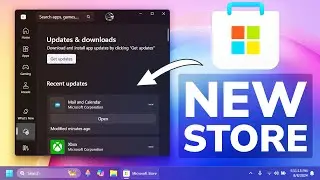 Новое приложение Microsoft Store в Windows 11 (обновление за август 2024 г.)