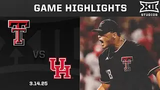 Texas Tech vs Houston (3.14.25) Highlights | 2025 Big 12 Baseball