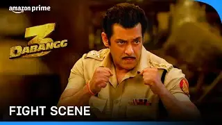 Inspector Chulbul Pandey Beats Up The Bad Guys | Salman Khan | Dabangg 3 | Prime Video India