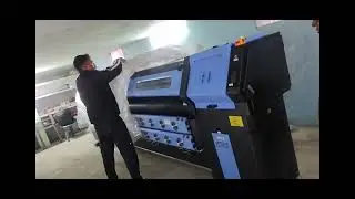 Unboxing 512 normal printing machine installation ✅ completed #printingmachine #flex #machine #512 