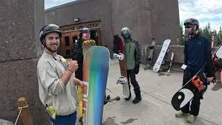 Ultimate summer snowboard camp experience! Johnathan Buckhouse  2023 at Mt Hood Oregon Timberline