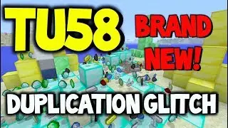 Minecraft Xbox / PS - TU58 / 59 - DUPLICATION GLITCH - NEW - TUTORIAL - WORKING! TU59
