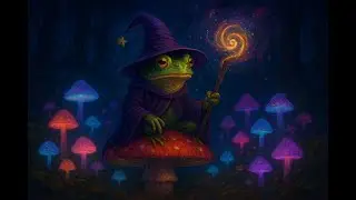 🐸🍄Frog Beats  | Mushroom Symphony | Chill Hop | Lofi | LofiBeats 🎶