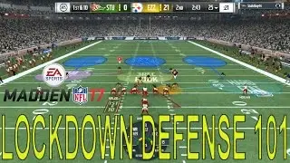 MADDEN 17 TIPS: MOST LOCKDOWN DEFENSE AND ADJUSTMENTS
