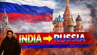 India to Russia 🇮🇳➡🇷🇺 | Immigration, Flight, Visa, SIM & Currency | Russia Vlog 1