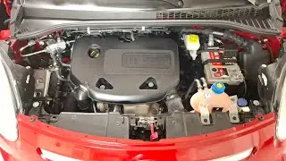Suono regolare motore fiat 500L 0.9 twinair turbo metano 84cv anno 2015