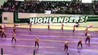 Bellflower HS Winter Guard 2014 @ Upland HS 3/15/14