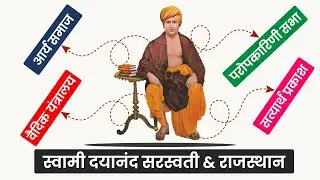स्वामी दयानंद सरस्वती || आर्य समाज || परोपकारिणी सभा || वैदिक यंत्रालय #rajasthangk #reetnews #rpsc