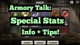 The Walking Dead: Road To Survival - Armory Talk: Special Weapons Info + Tips!