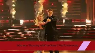 Who Won Dancing with the Stars 2025? Full Finale Recap