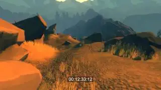 Across the Map #25: Fire Watch, walk across the map Timelapse Video