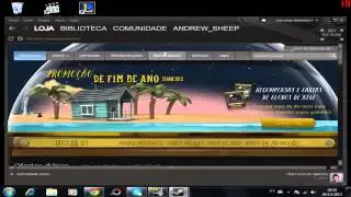 conseguindo jogos na Steam.