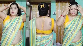 আমি কি ভাবে চুলের খোঁপা করি??#how do I style my hair in a bun#