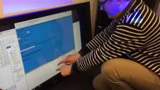 Touchscreen timeline