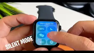 Как включить/выключить беззвучный режим на Apple Watch SE 3