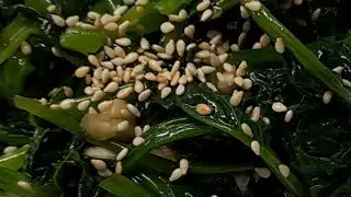 KOREAN SPINACH SIDE DISH‼️SIGEUMCHI NAMUL‼️SALAD BAYAM ALA KOREA #resep #resepmasakan #enak #masakan