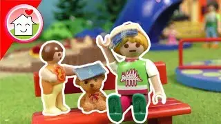 Playmobil Film deutsch - Anna und Lena auf dem Spielplatz - Familie Hauser Spielzeug Kinderfilm