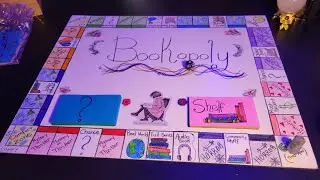 ASMR Summer Bookopoly TBR [Tapping, Whispering]