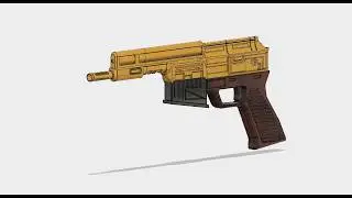 Cassus Fett's Heavy Blaster Pistol