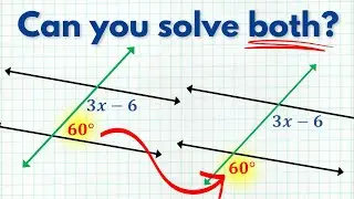 2 Easy Tips to Get It Right! | Parallel Lines with Transversal