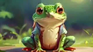 Frog became a hero! Kids bedtime story