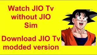 Watch Jio Tv without Jio Sim - Modded Jio Tv Download Link in Description