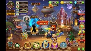 Hero Wars Walk-through - how to reach level 30+ in 1 day |  level 27-30