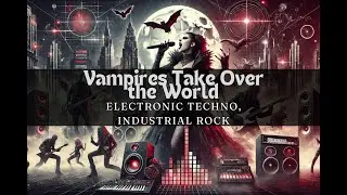 Vampires Take Over the World -  Electronic Techno, Industrial Rock music