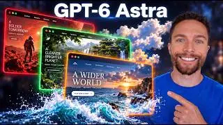 How To Create Cinematic Websites Using GPT-6 Astra
