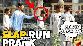 slap and run prank || Slapping Prank || mr yasir #funny #pranksters