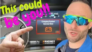 Battery Light on F250 f350 17-19 | A MUST see wiring PROBLEM #mechanic