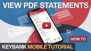 How to View Your Electronic Statements on the KeyBank Mobile App - PDF View