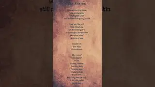 With Little Hope #poetry #hope #youtubeshorts #shorts