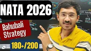 NATA 2026 Bahubali Strategy | NATA 2026 Preparation | Sachin Prajapat | Safal Together