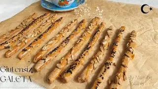 SADE YAĞ ILE HAZIRLANMIŞ NEFIS TUZLU GALETA👌 SAGLIKLI ATISTIRMALIKLAR, GLUTENSIZ GALETA