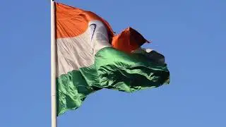 INDIAN FLAG AT BLUE SKY#flag #flags #india #indian #sky #salute #republicday #independenceday #blog