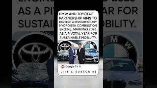 BMW & TOYOTA TEAM UP TO BUILD HYDROGEN COMBUSTION ENGINE .
