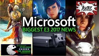 Обзор пресс-конференции Microsoft E3 2017 | Вторник Руби и характеристики игрового процесса SOCK TGS Anthem